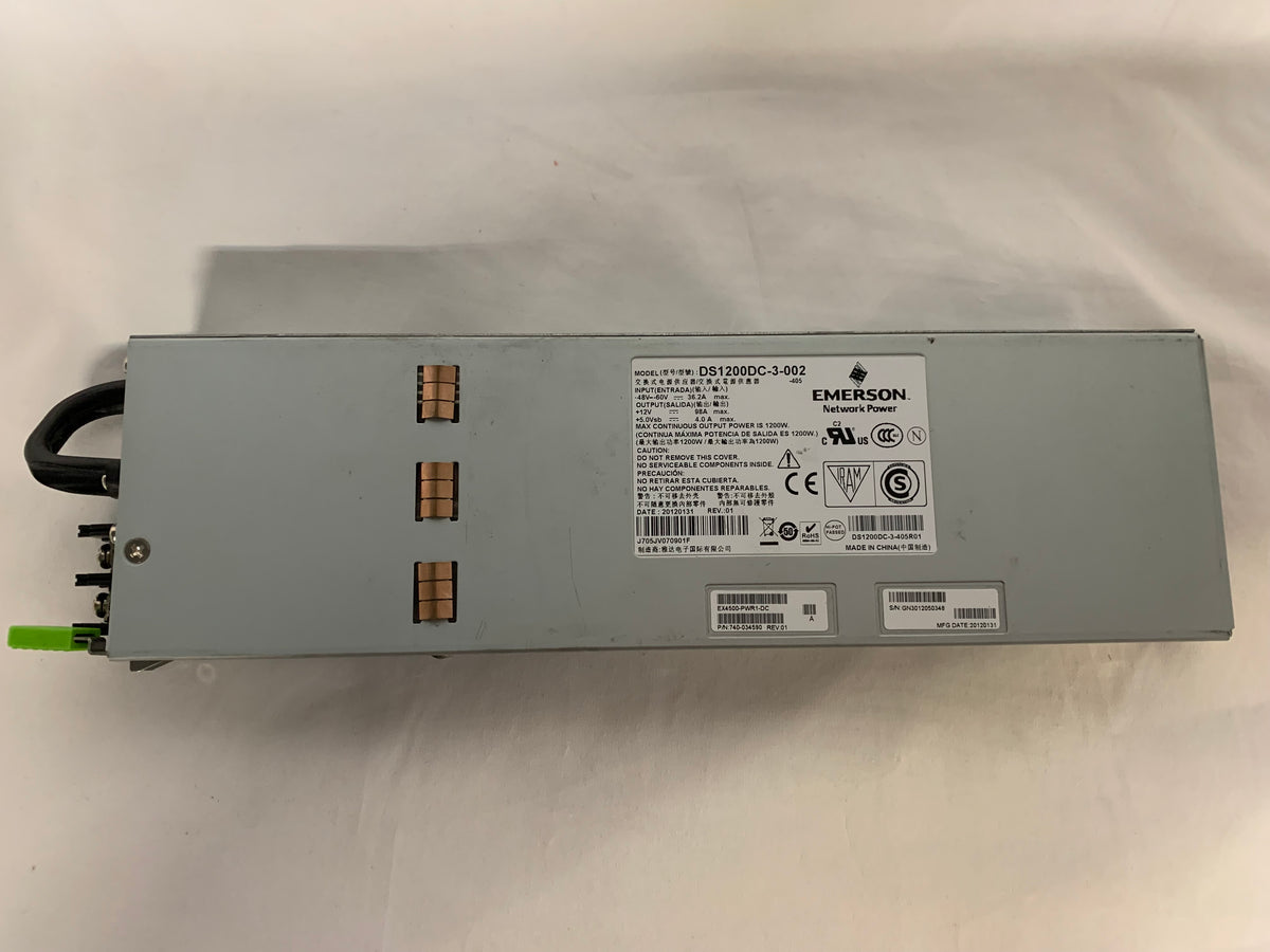EMERSON 1200W DC Power Supply Unit Model: DS1200DC-3-002 – TDS Inc.
