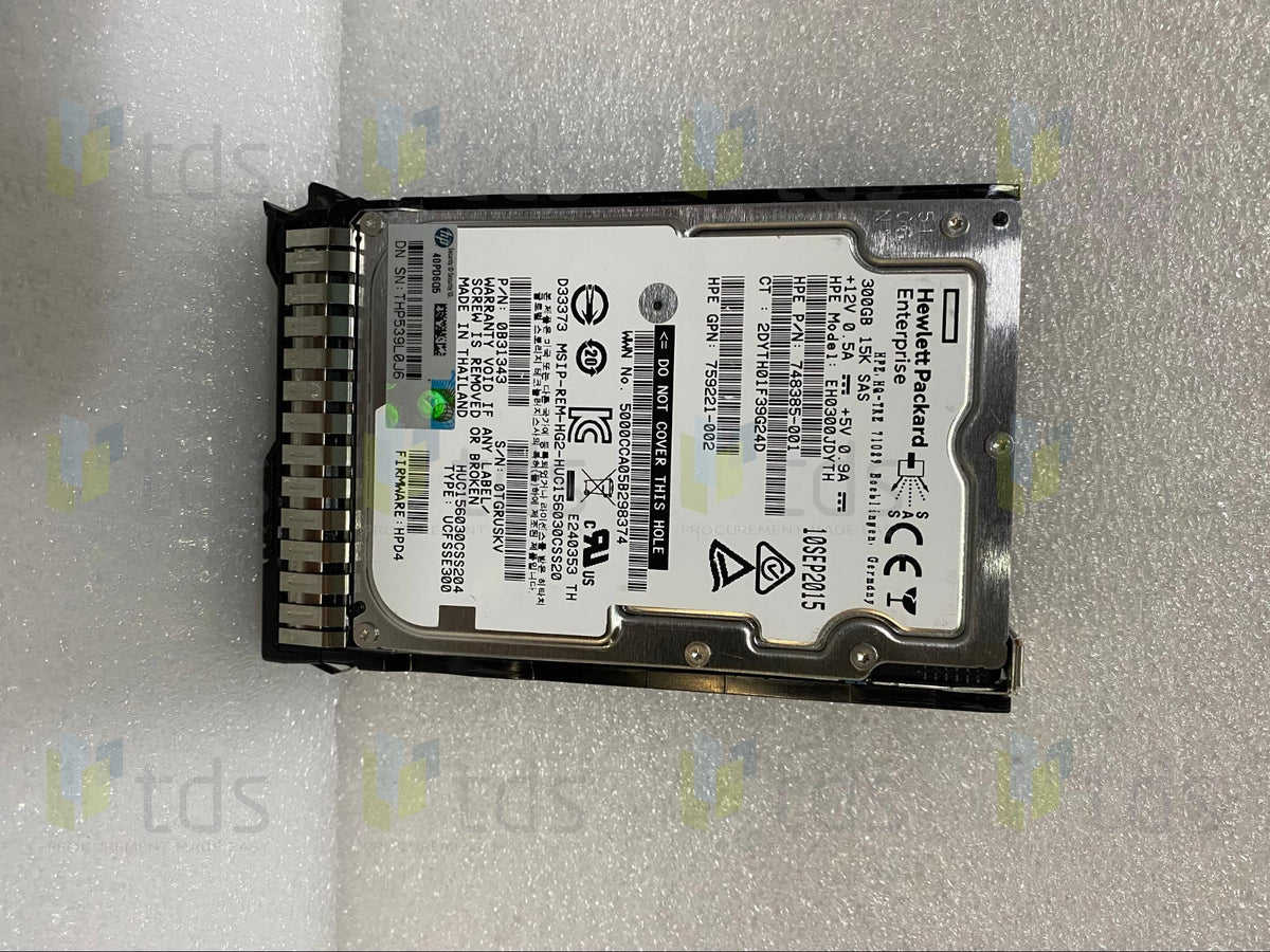 HP SAS 300GB 15k | HP SAS 300GB 15k Hard Drive | TDS Inc. HP SAS 300GB 15k | HP SAS 300GB 15k Hard Drive | TDS Inc.