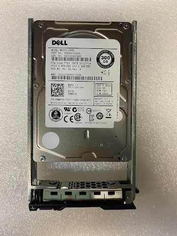 0NWH7V DELL 300Gb 15K RPM 6Gbps SAS 2.5 Hard Drive  HDEAA00DAA51