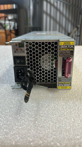 HPE 753322-001 3PAR 580W POWER SUPPLY 0996223-09 756486-001