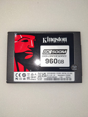 SEDC500M/960G KINGSTON 960GB 6GB 2.5" SSD 9319805 9907266-021.A00G