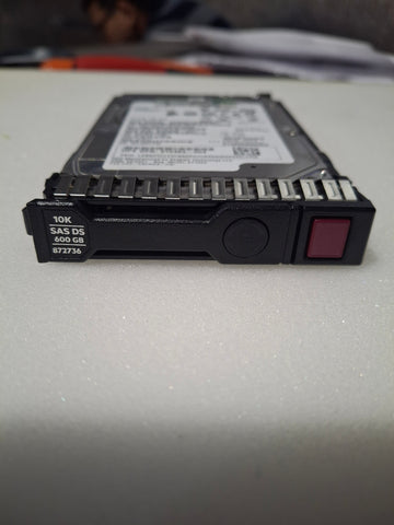 HPE 600GB SAS 12G Enterprise 10K SFF 2.5in SC HDD 876936-001 872483-004 872736-001