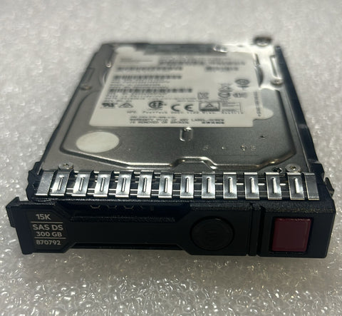 HPE 875217-001 Hard Disk Drive 300gb 2.5 Sas 15k 12G 870792-001  868774-004