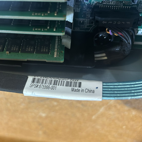 HP 875566-001 Backplane power cable for ProLiant DL360 Gen10
