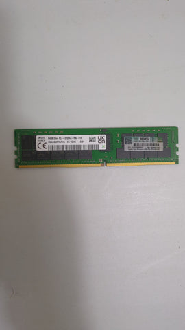 HMAA8GR7CJR4N-XN 64GB 2Rx4 PC4 — 3200AA — RB2 — 14 P03053-0A1 P06192-001