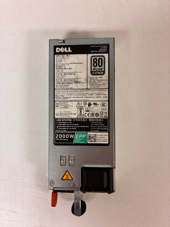 Dell 2000W 80+ Platinum EPP Hot-Plug PSU