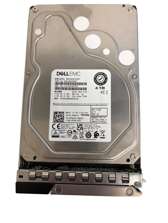 DELL FN2YX 4TB 7.2K 12G 3.5in NL SAS HDD HDEJN82DAB51