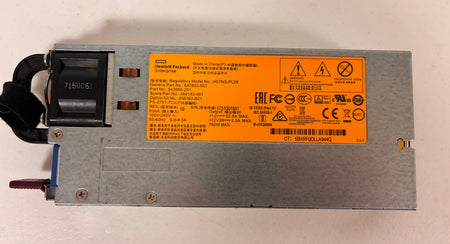 HPE 750W Common Slot Platinum Power Supply