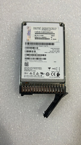 01LU895 01LU903 IBM 1.86TB Mainstream SAS 4k SFF-3 SSD