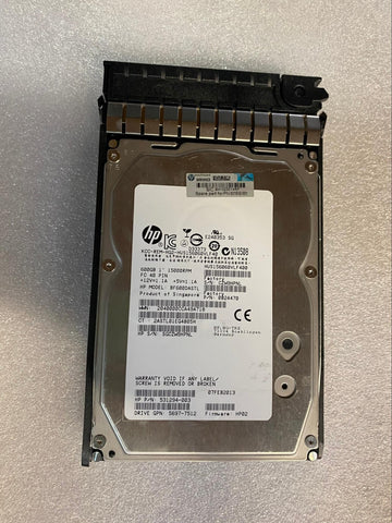 HP 0B24470 / 531294-003 600GB 15K 4Gbit FC M6412A HARD DRIVE