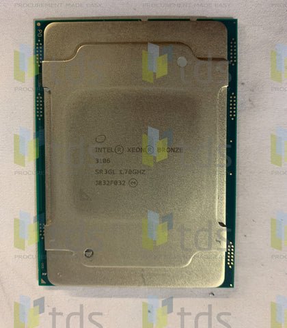 860651-L21 SR3GL HP 1.7GHz Xeon Bronze 3106 8-Core Processor, 11MB L3 Cache