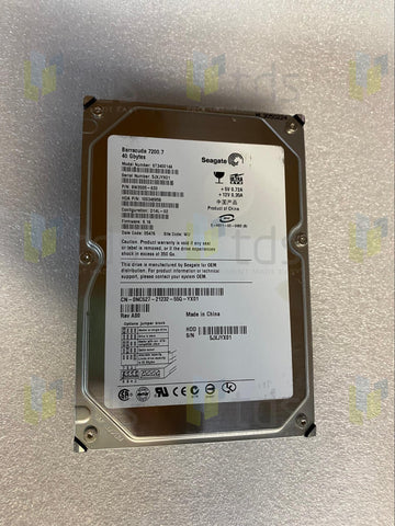 40GB 7.2K 3.5" IDE Hard Drive 9W2005-633 ST340014A