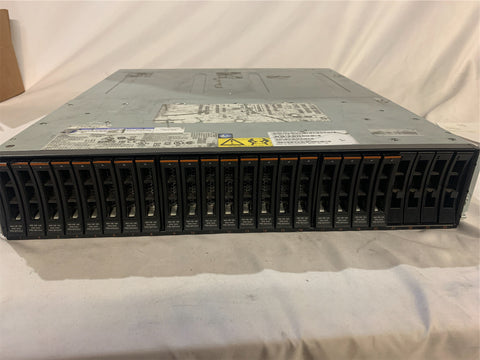 IBM 2072S2C 00Y2613 Storwize V3700 SFF Dual Control Encl with 98Y2218 only